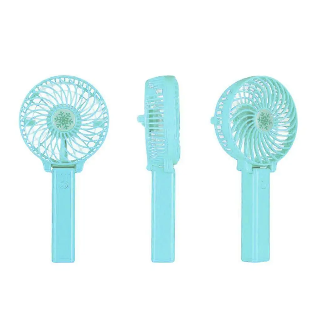 Портативный мини вентилятор USB ручной настольный воздушный кулер тихий дорожный