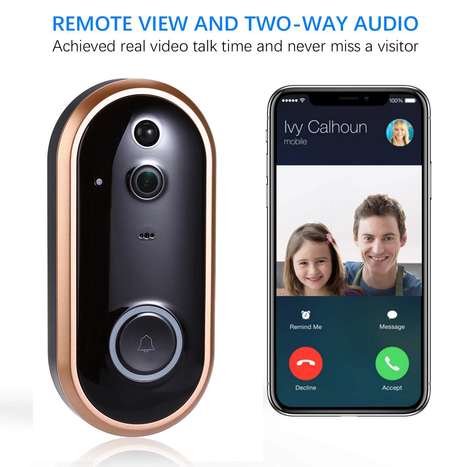 

Low-power Battery Camera ,Tuya APP,Wireless WIFI Camera,home doorbell camera,family door control camera,remote wifi camera