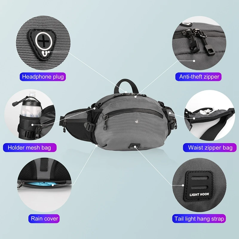 

Rhinowalk Bike Bag Handlebar Bag Bicycle Bags Waterproof Multifunction Portable Shoulder Bag Bike Accessories