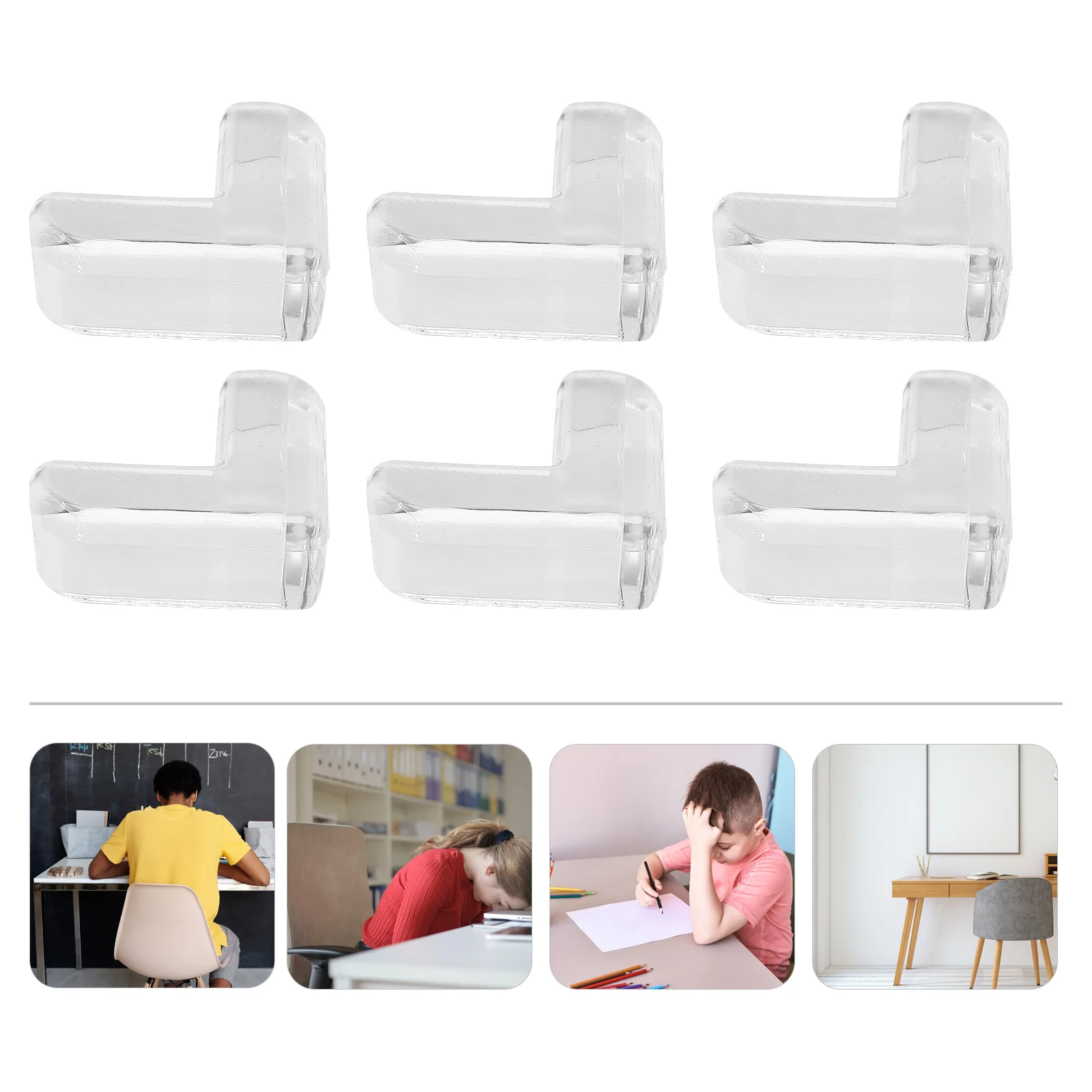 

24 шт., защитные уголки для мебели