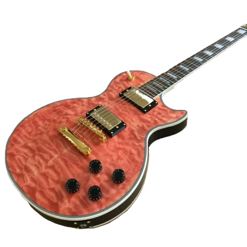 

Новая высококачественная электрогитара Naughty Boy на заказ, 6 струн, твердый корпус, стеганый кленовый шпон, золотая фурнитура, фингерборд из па...