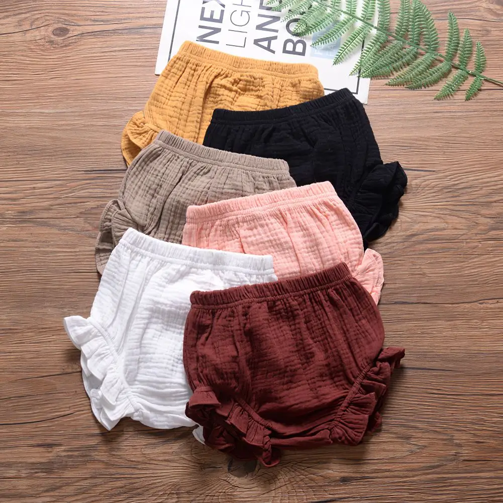 

Newborn Baby Cotton Big PP Shorts Bread Pants Pumpkin Pants Multicolor Shorts Toddler Girl Soft Shorts Cute Casual 2021 Hot Sale