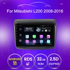 Сенсорный экран 9 дюймов для Mitsubishi Pajero Sport 2 L200 Triton 2008-2016, Android 11, 2 Гб ОЗУ, 32 Гб ПЗУ, стерео, Wi-Fi, BT, GPS