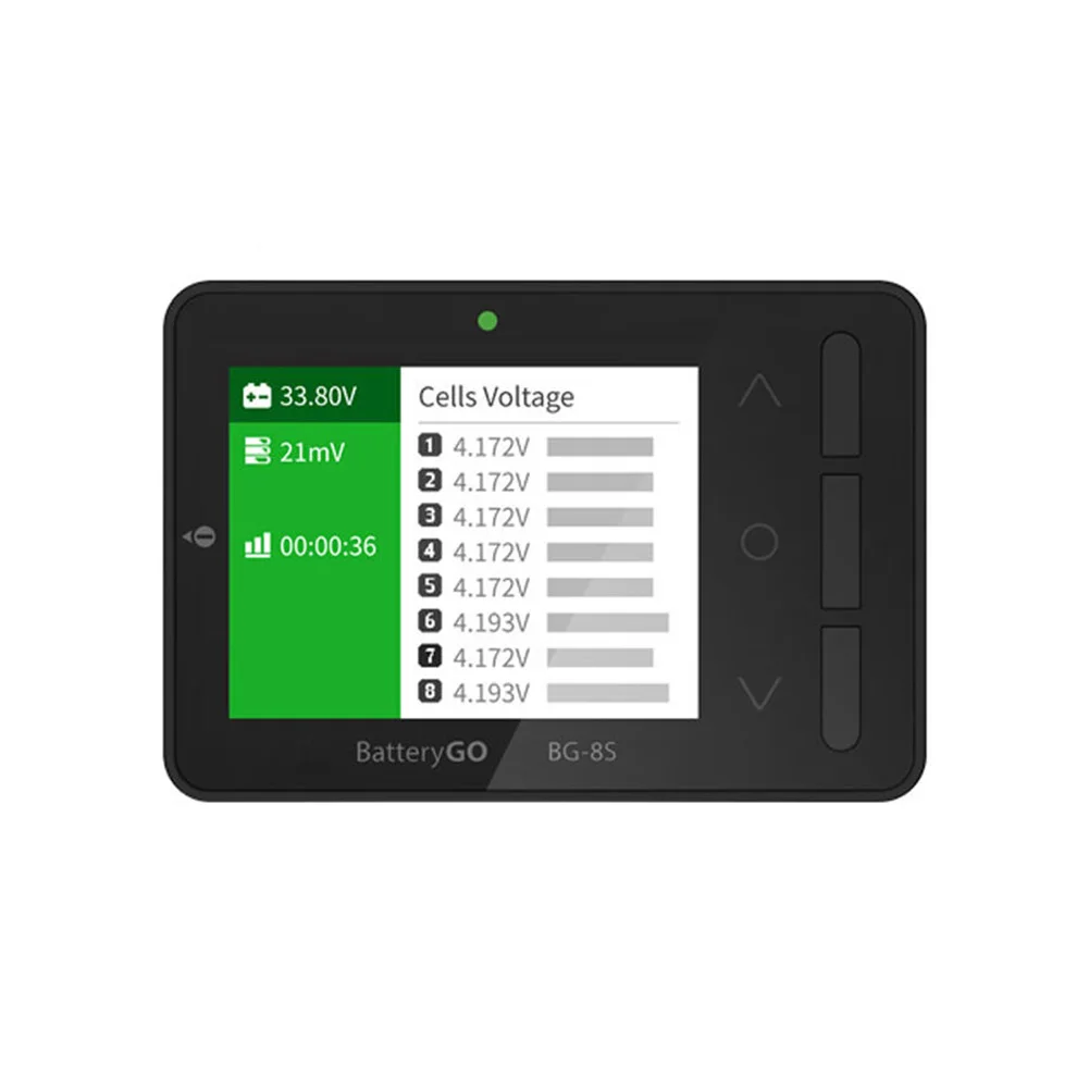 

ISDT BG 8S Quick Charging Auto Balancing LCD Display Micro USB Digital Smart Battery Power Bank Easy To Read Signal Test