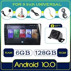 Универсальная Автомагнитола с экраном, стерео-система на Android, для KIA, VW, Hyundai, Ford, типоразмер 2 din