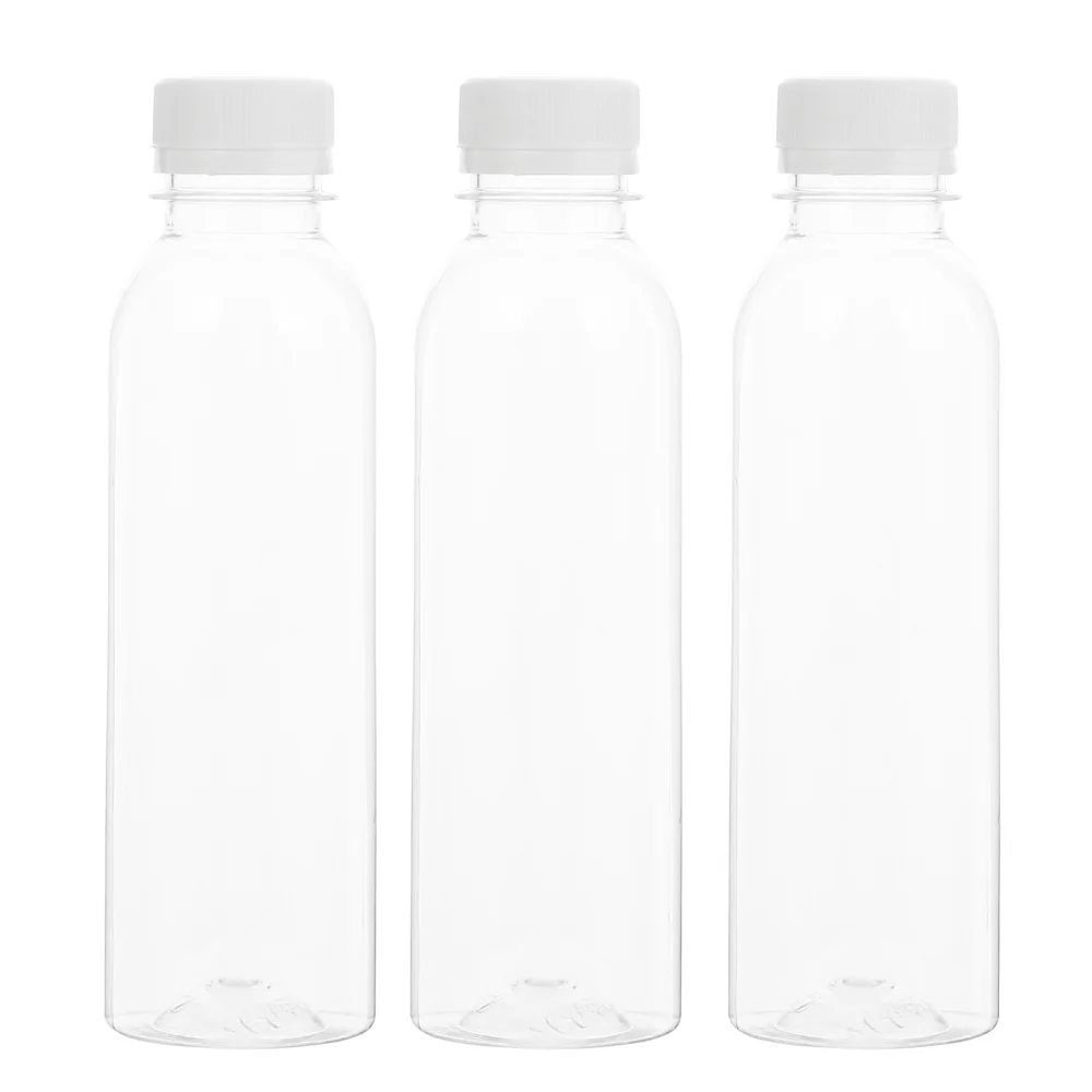 Bottles Plasticwith Caps Bottle Empty 8 8Oz Ozbeverage Water Drink Clear Take Out Yogurt Smoothie Carton Sports Containers Bulk