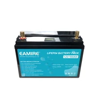 eamire 12v 100ah lifepo4 battery pack for boat