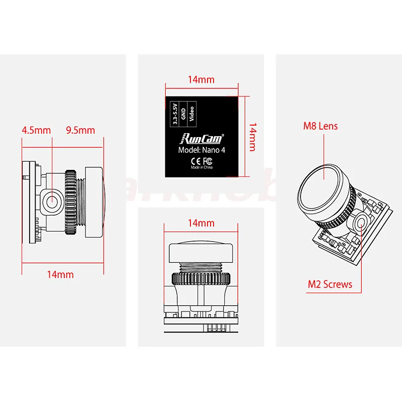 runcam обновленная мини камера nano 4 nano4 1