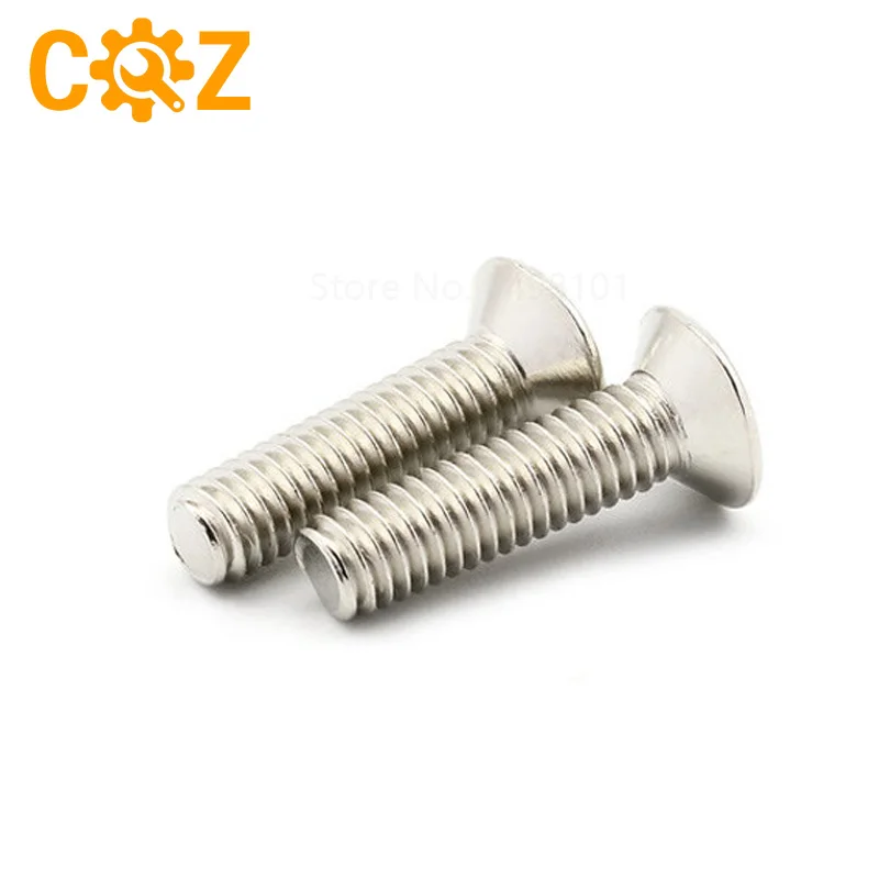 10/50 M2 M2.5 M3 M3.5 M4 M5 M6 M8 A2-70 304 из нержавеющей стали GB819 крест Филлипс плоской потайной