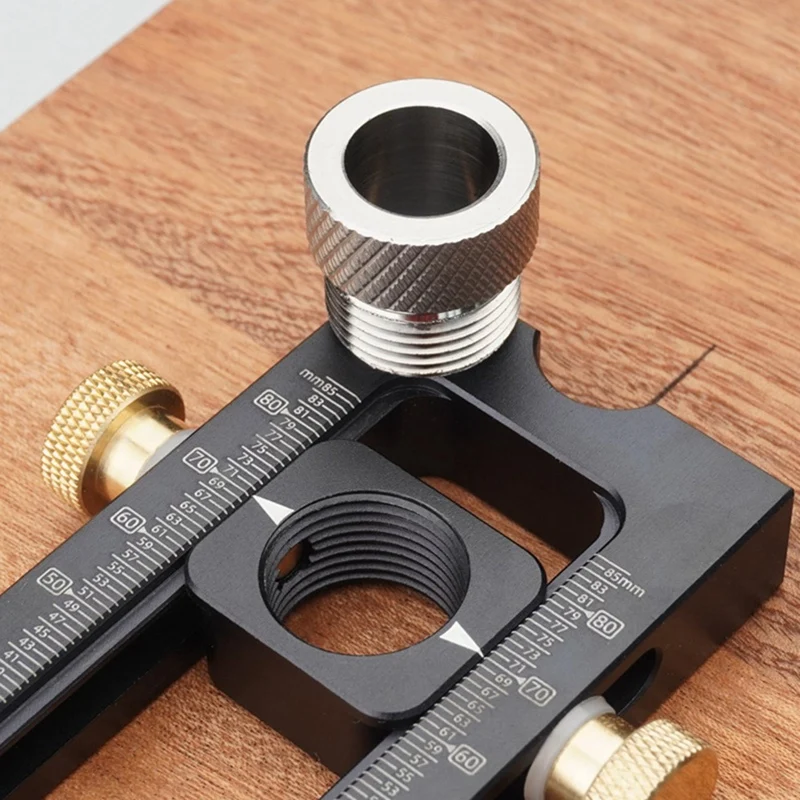

1 Set Hole Drilling Locator Jig Screw Puncher Cross Oblique Tools & 10 Pcs Drill Bits Set 4Mm 5Mm 6Mm 8Mm 10Mm