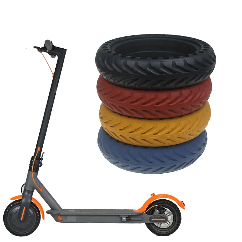 

8 1/2*2 Honeycomb Explosion-Proof Solid Tire for Xiaomi Mijia M365 Electric Scooter Parts 8.5 Inch Cellular Tubeless Hollow Tyre