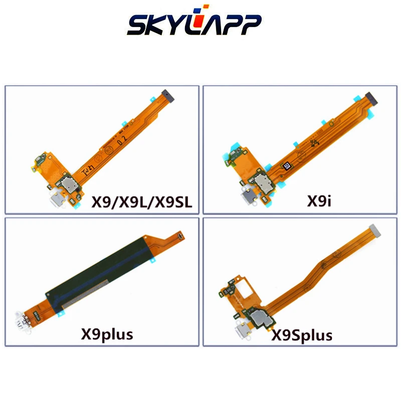 USB зарядная док-станция плоский кабель для VIVO X9/ X9L/ X9SL/ X9i/ X9 Plus/X9S Plus задний разъем
