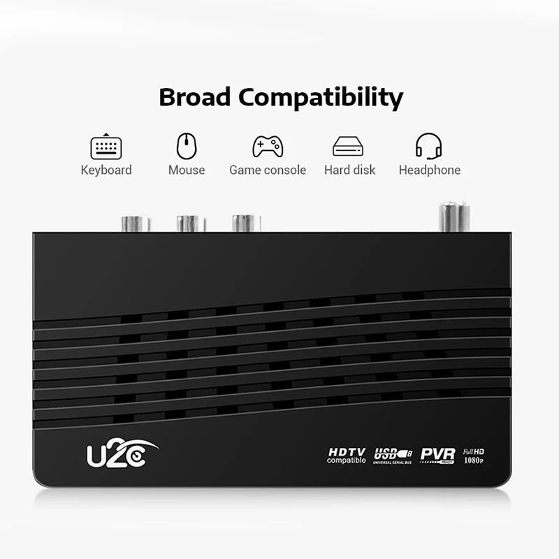 120Mm U2C Dvb T2 115 Tv Stick Hdmi Stb H.264 Hd Box Digital Terrestrial Receiver Support 1080P Full Usb2.0 Eu Plug | Электроника
