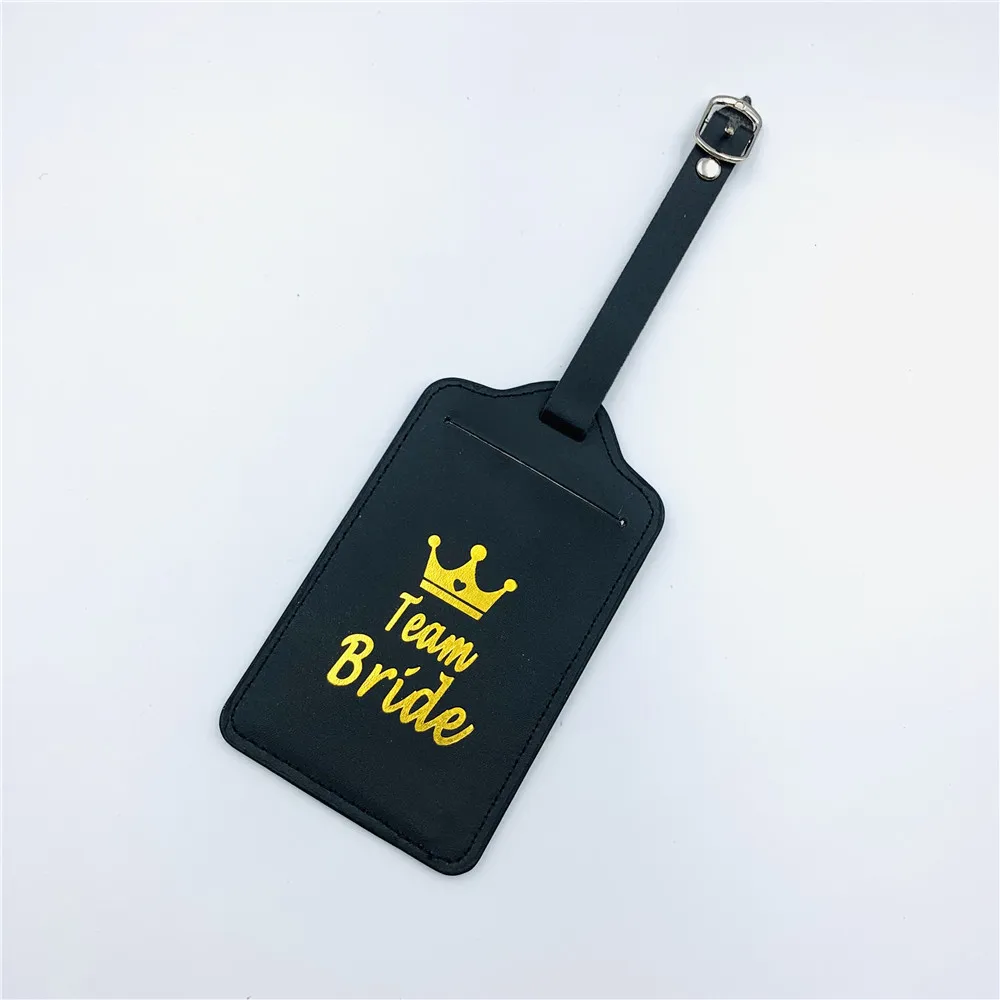 Багажная бирка для девичвечерние команды невесты кожаный чемодан IDAddres