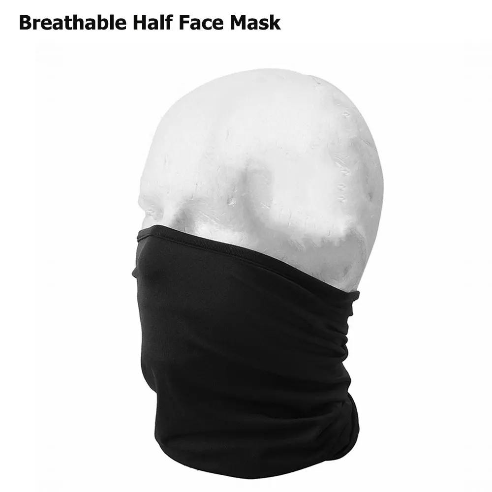 Солнцезащитная быстросохнущая маска для лица ветрозащитная дышащая эластичная