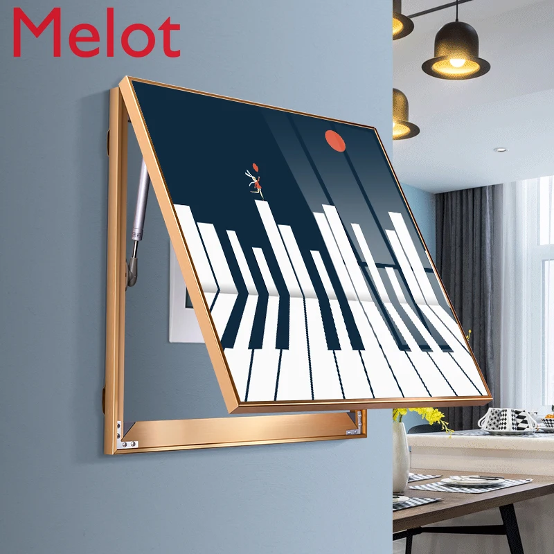 

Fashion Modern Minimalist Meter Box Decorative Painting Push-Pull Unpacking Hanging Painting Creative Electricity Box Mural