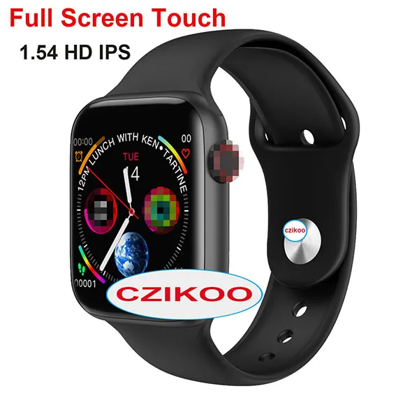 silica black A iwo 12 pro lite Series 5 Smart watches Waterproof Sports Smartwatch ECG Heart Rate Monitor Blood Pressure For Women men kids - Цвет: silica black A