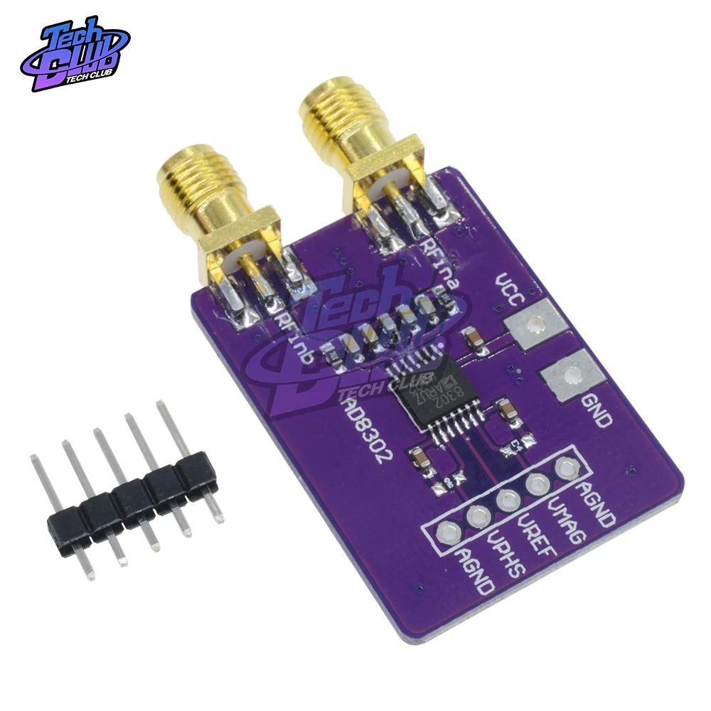 AD8302 амплитудно фазный модуль радиочастотного детектора если фаза обнаружения 2 7