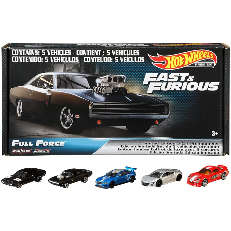 Hot Wheels Fast & Furious-paquete AMZ de edición limitada para niños, caja...
