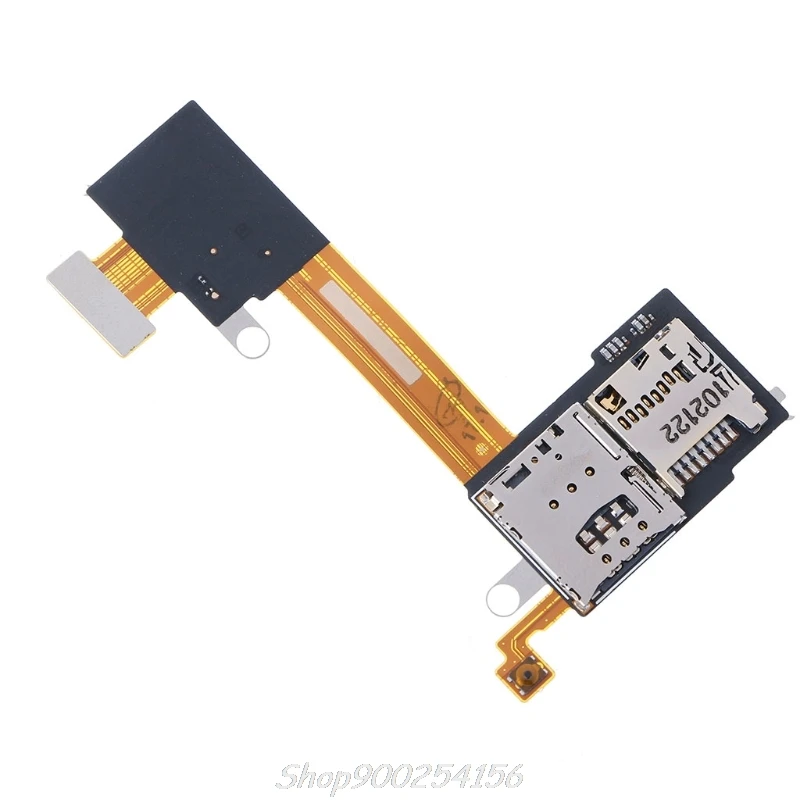 Держатель слота для sim-карты TF гибкий кабель Sony Xperia M2 S50H D2303 D2305 D2306 S23 20 Прямая