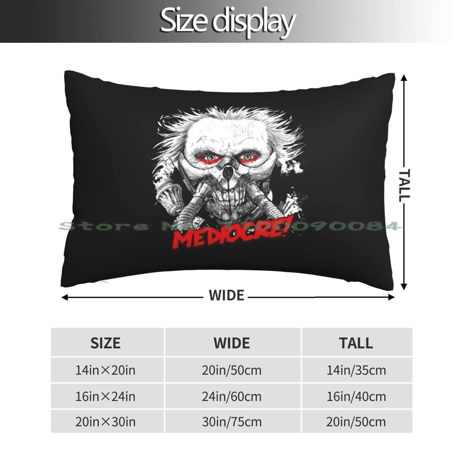 Чехол для подушки посредственный Max чернильный художественный 20x30 50*75 куб дивана