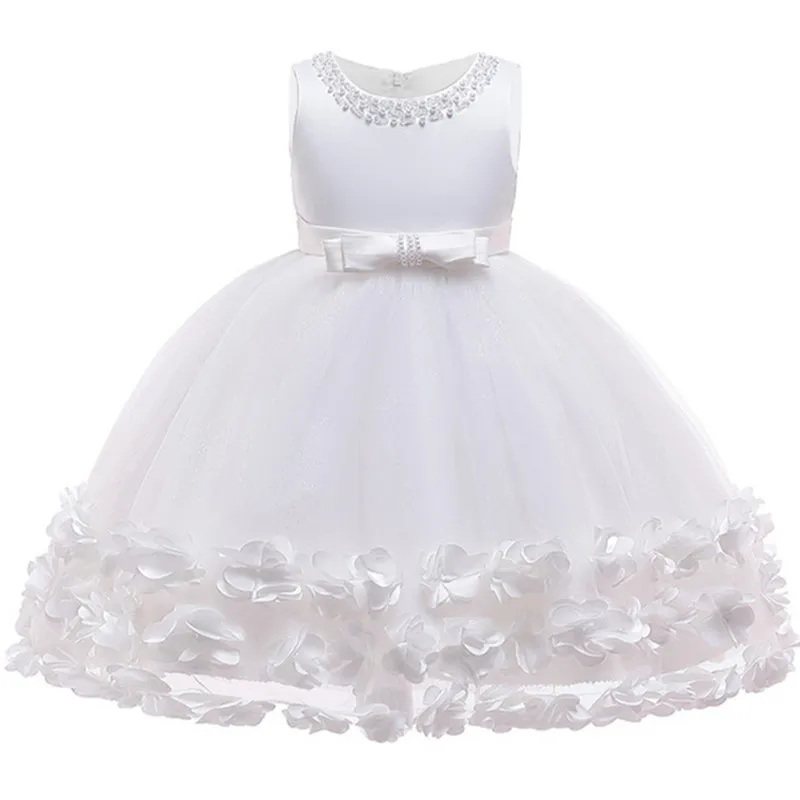 2020 Зимнее платье для девочек на свадьбу вечерние платья детские элегантное