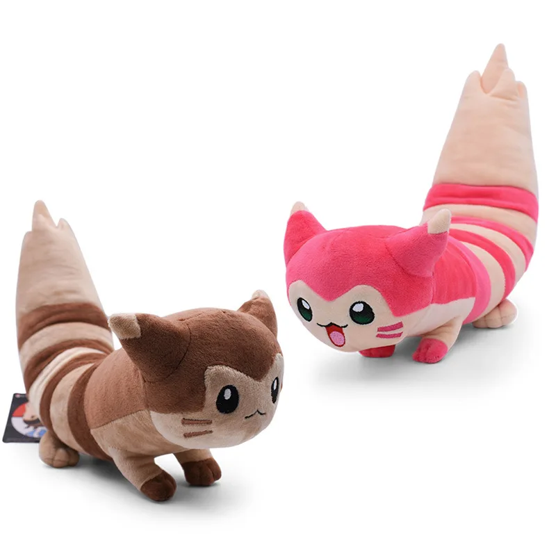 

Мягкая кукла Furret Pokemon Elf Пикачу плюшевая игрушка милые аниме производные детские рождественские подарки