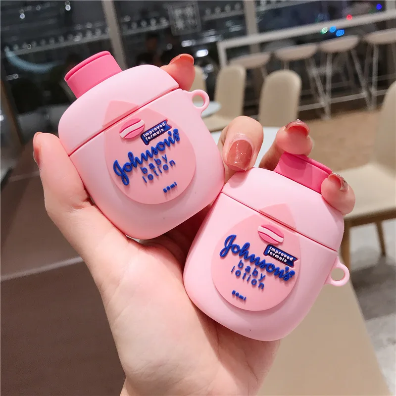 

3D BB Крем детский мультяшный чехол для наушников Airpods 2 Силиконовый Мягкий защитный чехол для наушников Airpods чехол для зарядки