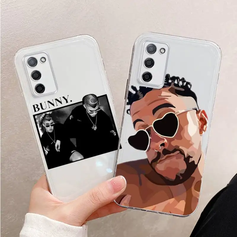 

Yo Perreo Sola Bad Bunny Maluma Phone Case Transparent For oppo R17 R15 R11 R9 F11 A32 A39 K7 K5 S X PRO PLUS moible bag