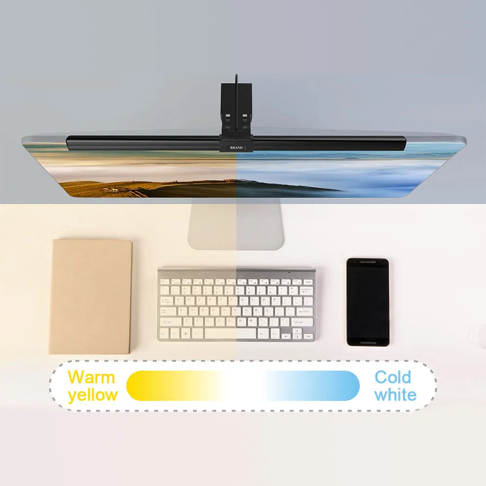 Чтение USB питание 5 в регулируемый светодиодный компьютерный экран 5 Вт настольная лампа прочная защита глаз офисный не мерцающий Алюминиевый Монитор