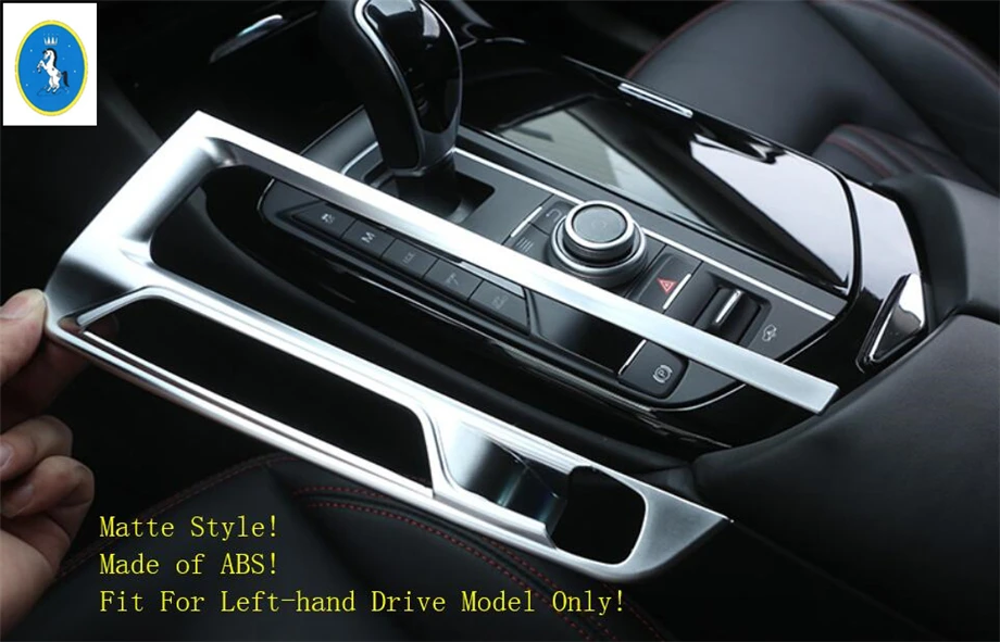 

Yimaautotrims Interior For Maserati Levante 2016 - 2020 Transmission Stalls Gearshift Box Shift Gear Frame Cover Trim