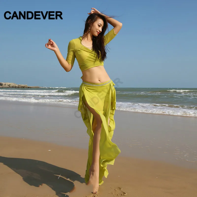 Женский набор костюма для танца живота выступлений костюм восточных