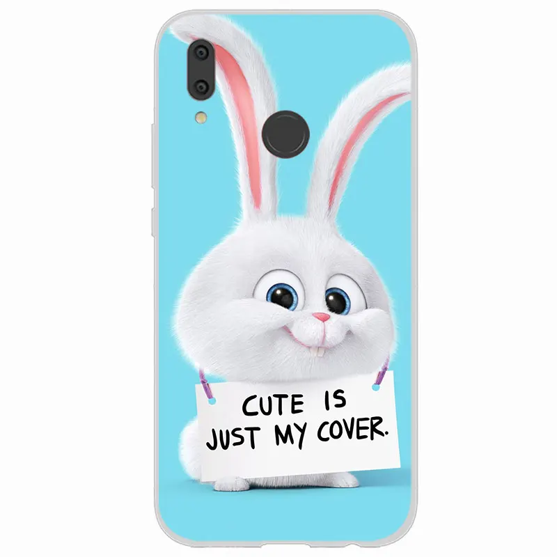 ТПУ задняя крышка для huawei Y3 Y5 Y6 Y7 2017 II Pro силиконовый мягкий чехол телефона с