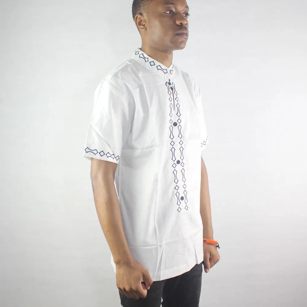 

Arab Ethnic Embroidery Clothes Muslim Mens Islamic Male Attire Tops