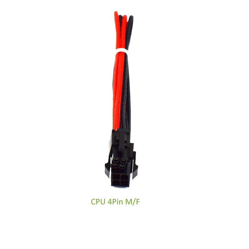 ATX 24Pin CUP 8Pin PCI E 8P (6 + 2) PCIE 6Pin cpu 4Pin источник питания M/F УДЛИНИТЕЛЬ красный черный