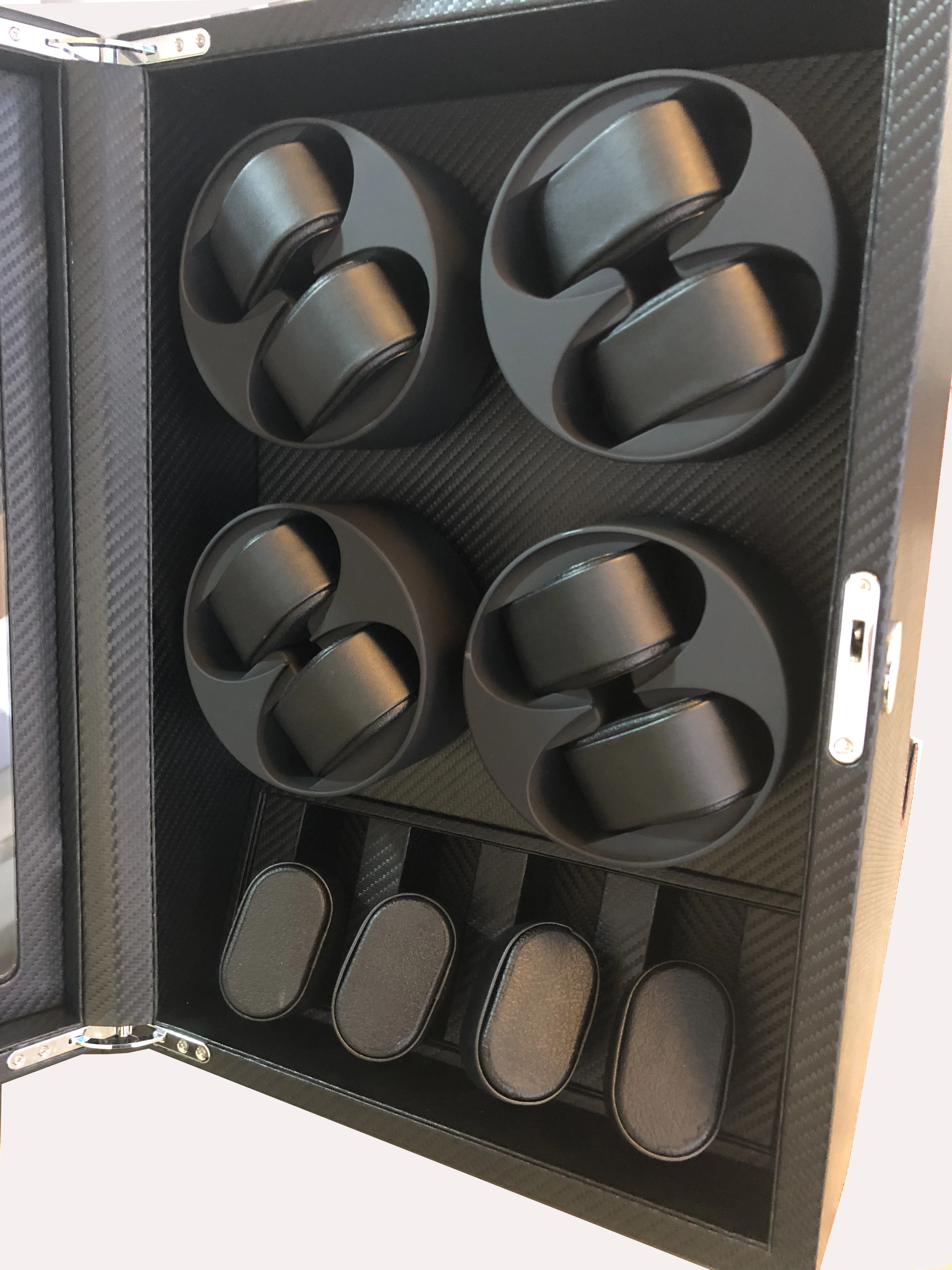 Одиночная/двойная намотка часов для 8 автоматических 4 коробка с супер тихим