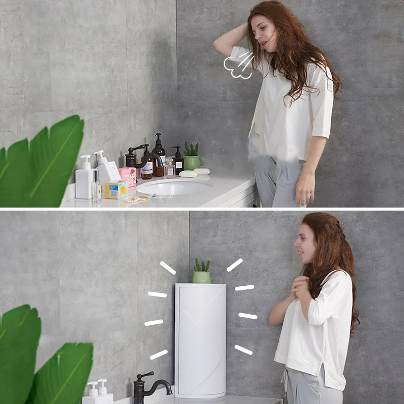 Угловая полка для ванной вращающаяся хранения органайзер косметики кухонный