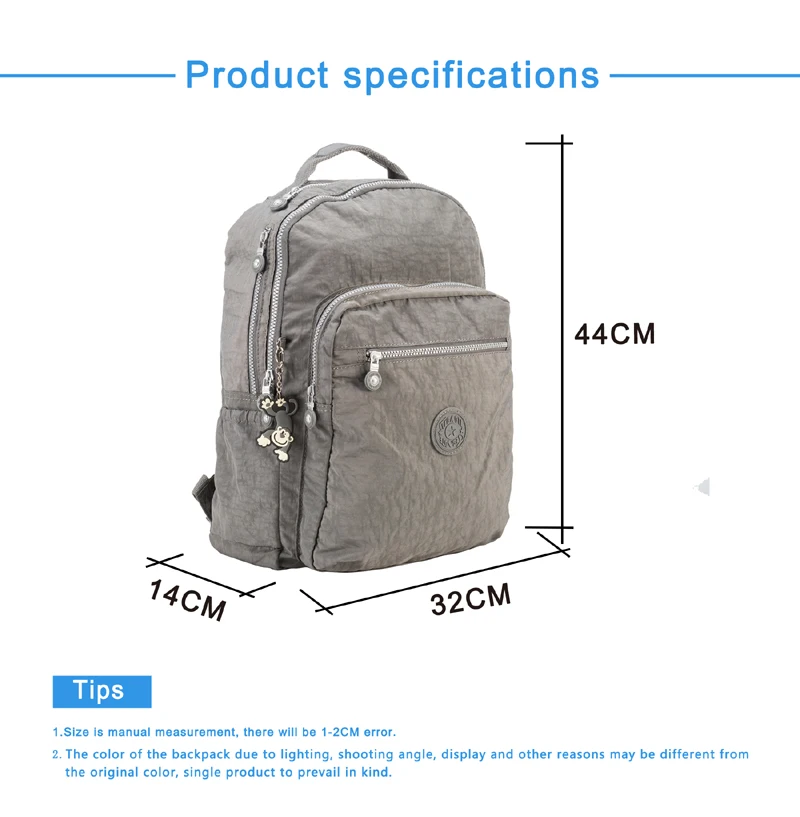 TEGAOTE, женский рюкзак для девочек-подростков, нейлоновые рюкзаки, Mochila Feminina, женский рюкзак для путешествий, школьный рюкзак, Sac A Dos