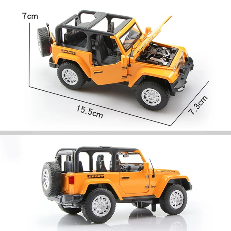 

Gifts For Children 1:32 Alloy Car Model Simulation Exquisite Diecasts Toy Vehicles Jeep Wrangler Rubicon 1941 4x4 Off-Road 053