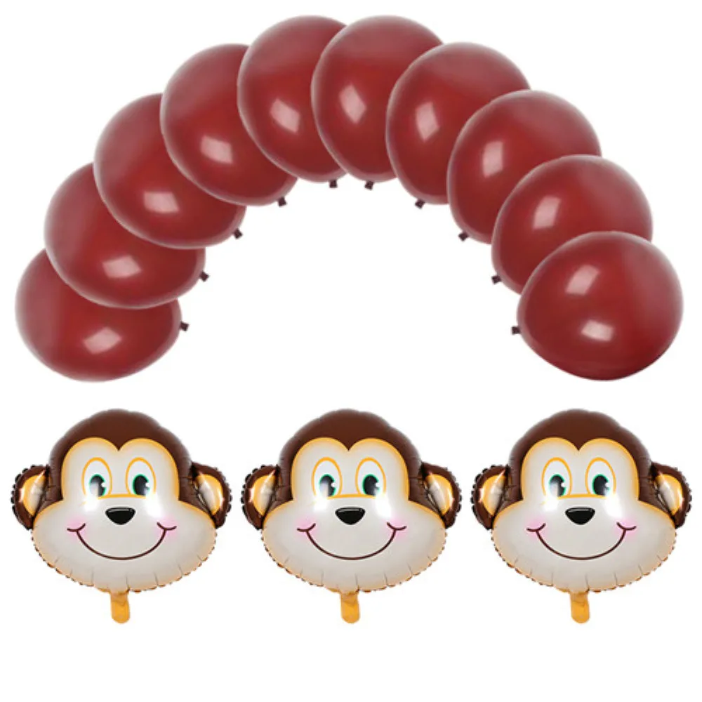 13 шт./лот украшение на день рождения 44*64 см свинка корова недди воздушные шары для