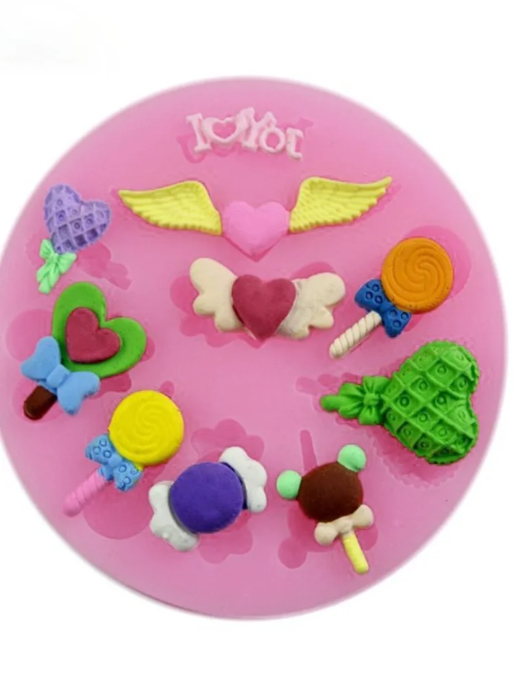 

DIY Fondant Cute Baby Feather Silicone Molds Candy Chocolate Gumpaste Mold Party Cupcake Topper Cake Decorating Tools