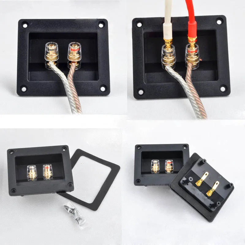 2 шт. медные коннекторы для колонок|connector box|board connectorconnector board |
