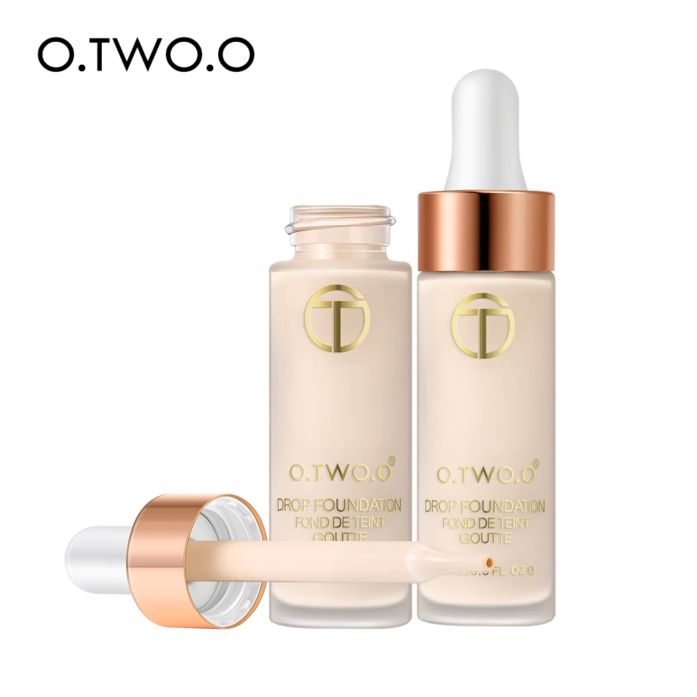 O.TWO.O Face Makeup Full Cover Liquid Foundation Makeup Face Base Long Lasting Flawless Concealer Primer BB Cream Make Up 15ml