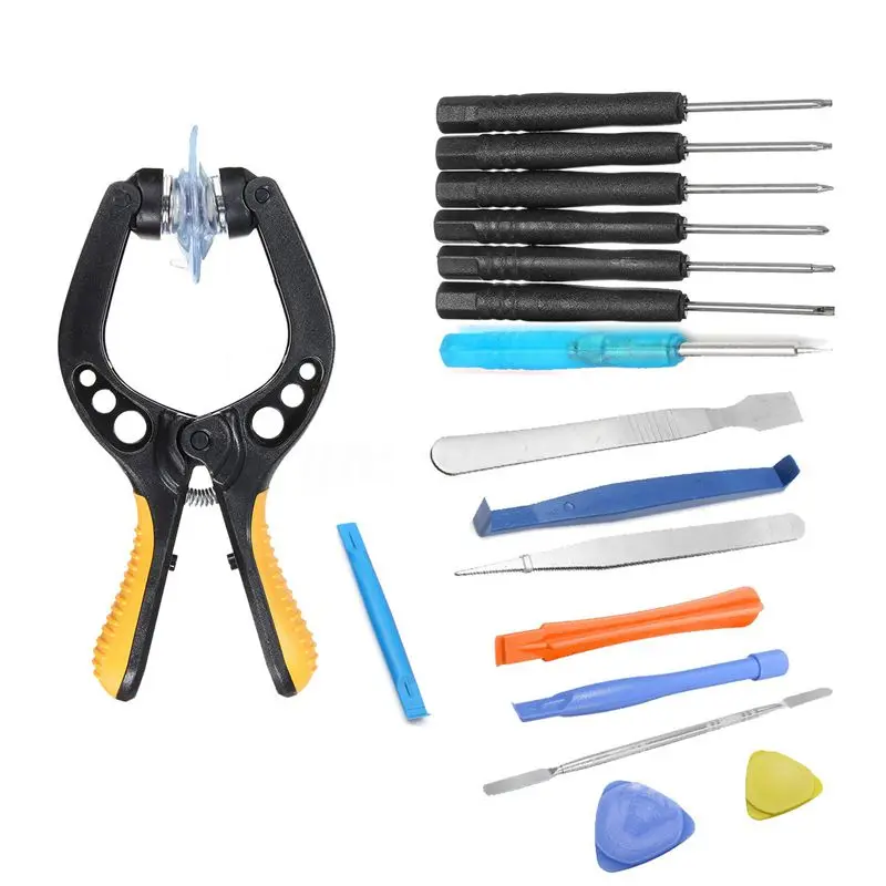 22в1 телефон ЖК-экран инструмент для открытия плоскогубцы присоска Pry Spudger Набор