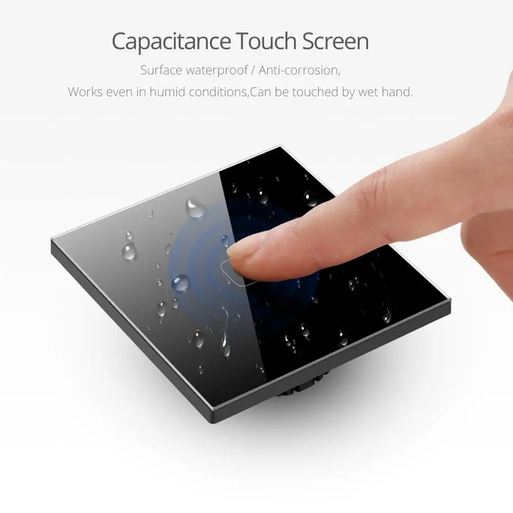 Светодиодный свет сенсорный выключатель светодиодный лампы EU/US/UK AU Стандартный