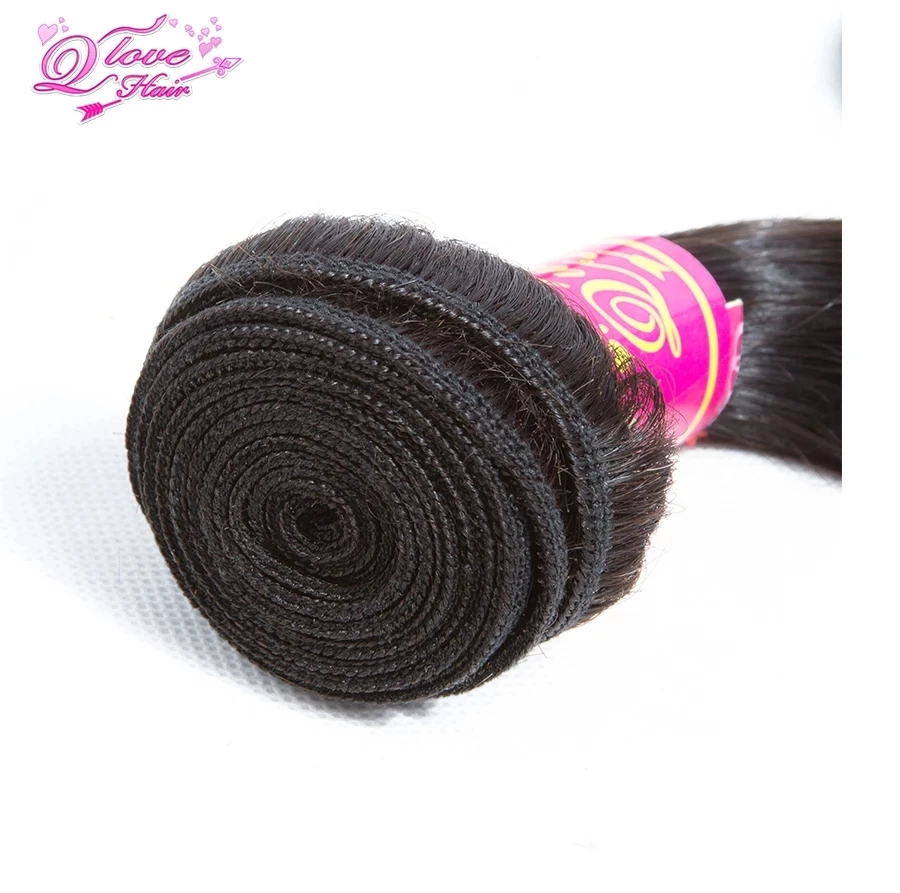 

QLOVE Hair Body Wave Hair 3/4 Bundles Brazilian Hair Extensions Remy Human Hair Weave Bundles Wholesale Hair Vendors For Women