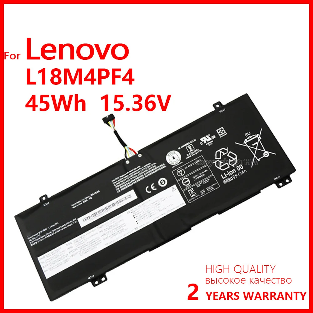 

100% Genuine L18M4PF3 L18C4PF4 L18M4PF4 L18C4PF3 For Lenovo IdeaPad S540-14IWL C340-14API Xiaoxin Air14 2019 K3-IWL 15.36V 45Wh