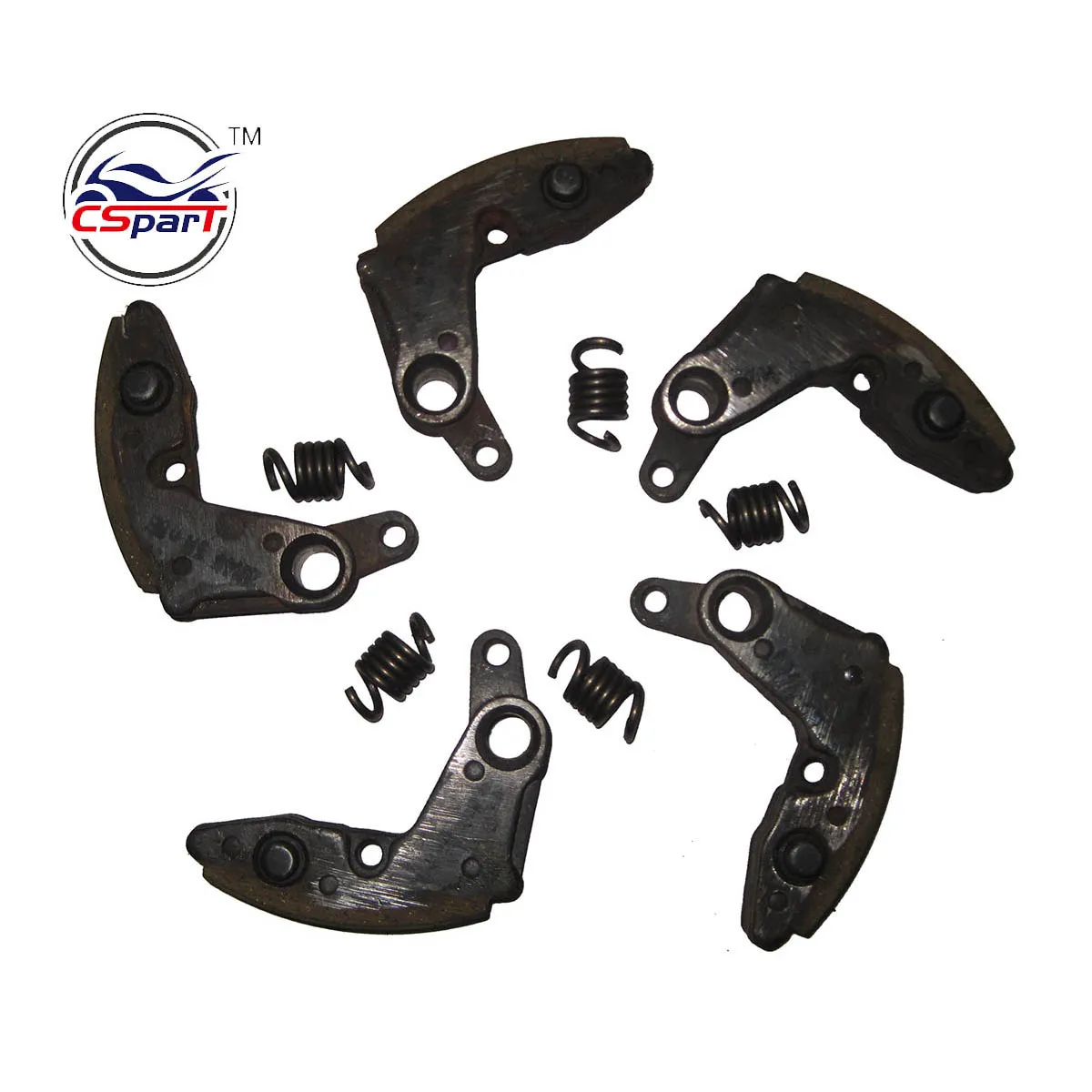 5 шт. комплект колодки сцепления с пружиной CFMOTO CF MOTO 500 500CC ATV UTV Go Kart Подушка двигателя 0180-054200