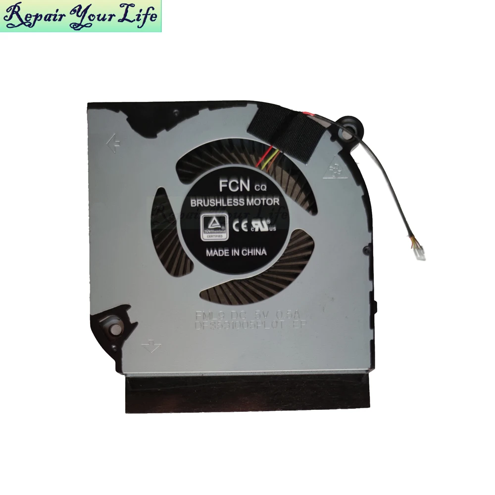 cpu gpu cooler cooling fans for acer predator helios 300 ph315 52 ph317 53 computer gaming fan laptop dc28000qef0 dc 5v 4 pin free global shipping