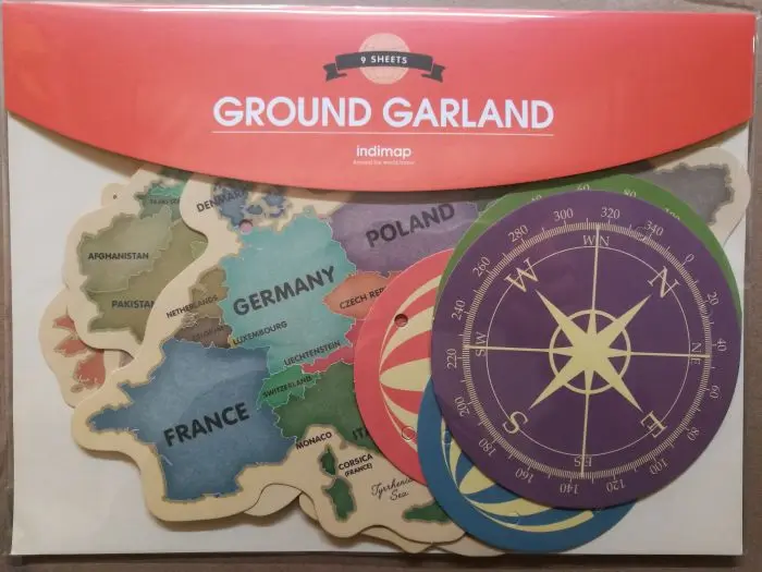 9 шт. Древний мир бумажный баннер Вымпел якорь огонь воздушный шар путешествие по